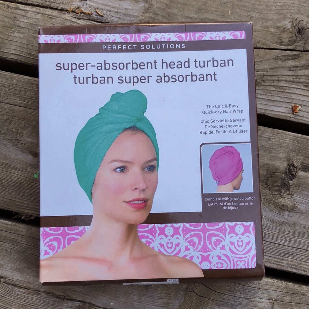 NIB✨ Super Absorbent Head Turban - Shower Hair Towel